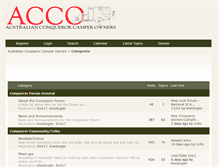 Tablet Screenshot of conquerorforum.com